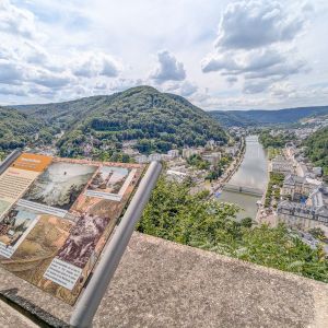Blick auf die Kurstadt und das Weltkulturerbe Bad Ems. Foto: Simon Ostermann